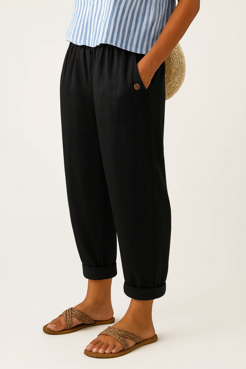 Margot | Relaxed Tapered Trousers