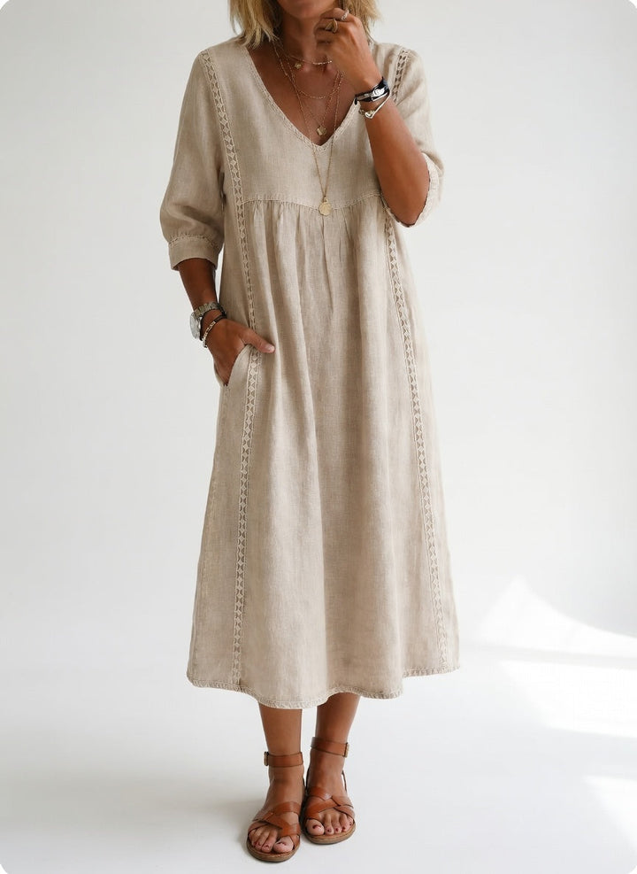 Susanne | Relaxed Flowing Midi Dress