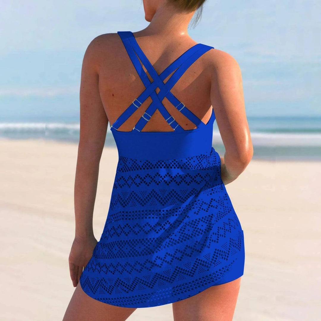 Mabel | Elegant Skirted Swim Dress
