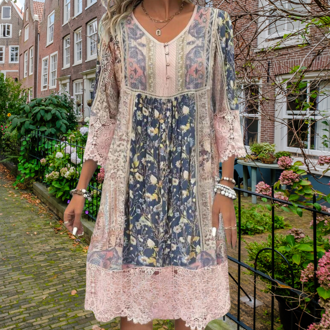 Verena | Bohemian Lace Dress