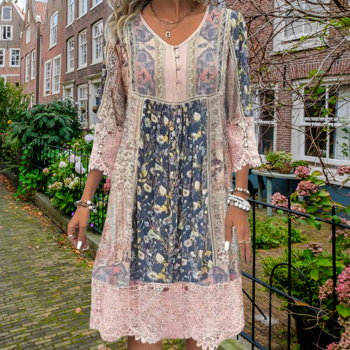 Verena | Bohemian Lace Dress