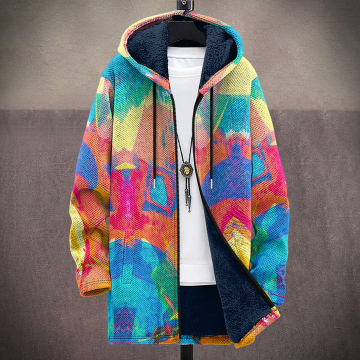 Roland | Artful Hooded Cardigan
