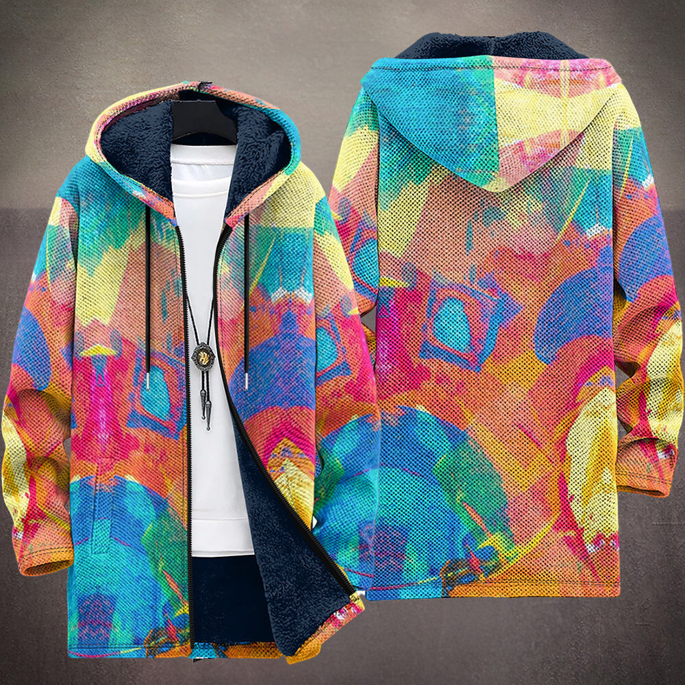 Roland | Artful Hooded Cardigan