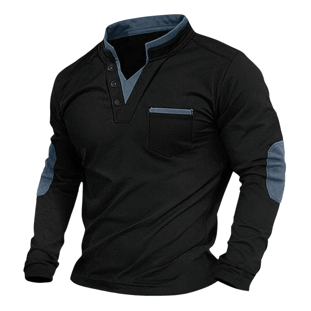 Emmett | Refined Long-Sleeve Henley