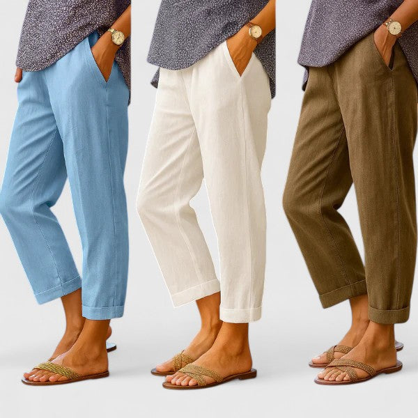 Joanne | Relaxed Cropped Trousers