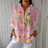 Diane | Wildflower Print Blouse