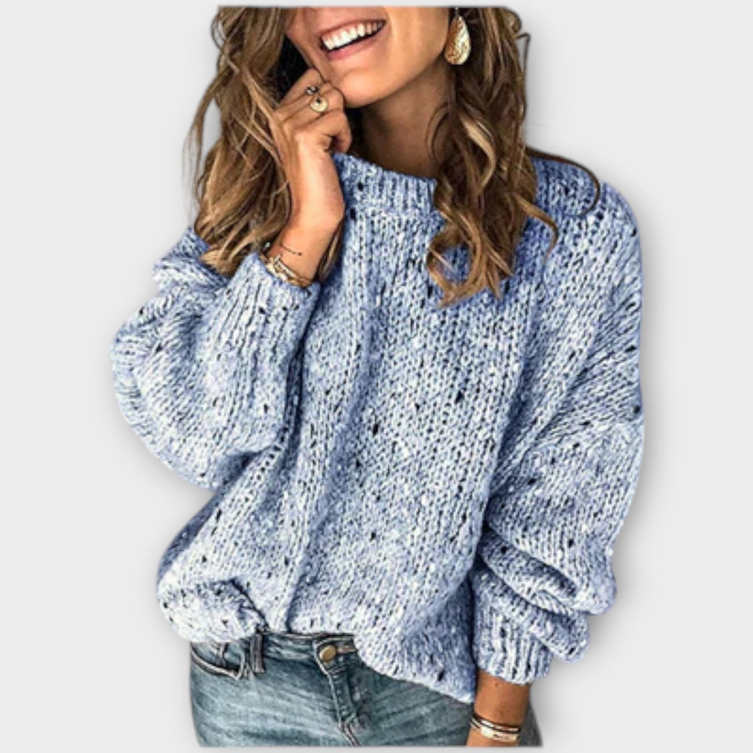 Enid | Cosy Speckled Knit Jumper