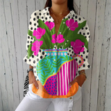 Lisette | Artful Bloom Blouse