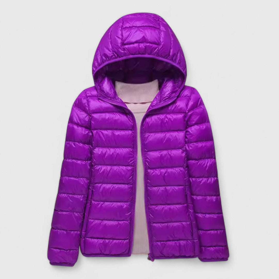 Nadia | Ultra-Light Quilted Hooded Jacket