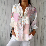 Bethany | Patchwork Floral Blouse