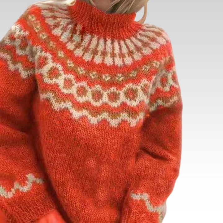 Solveig | Nordic Patterned Sweater