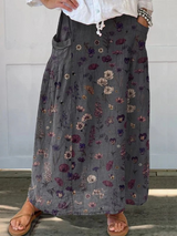 Nell | Botanical Bloom Pocket Skirt