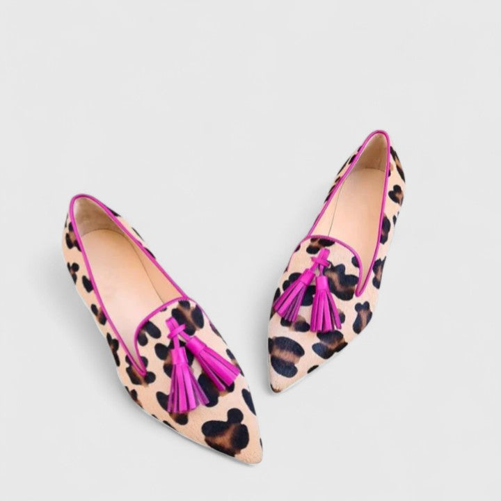 Ophelia | Pointed Tassel Loafers