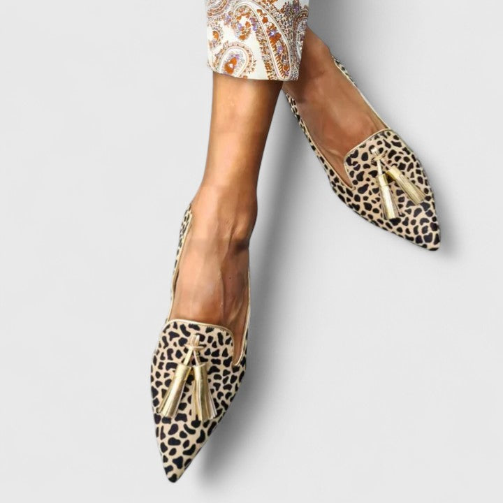 Ophelia | Pointed Tassel Loafers