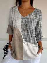 Bernice | Colour-Block Everyday Top
