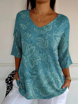 Verena | Floral Print Relaxed Tunic