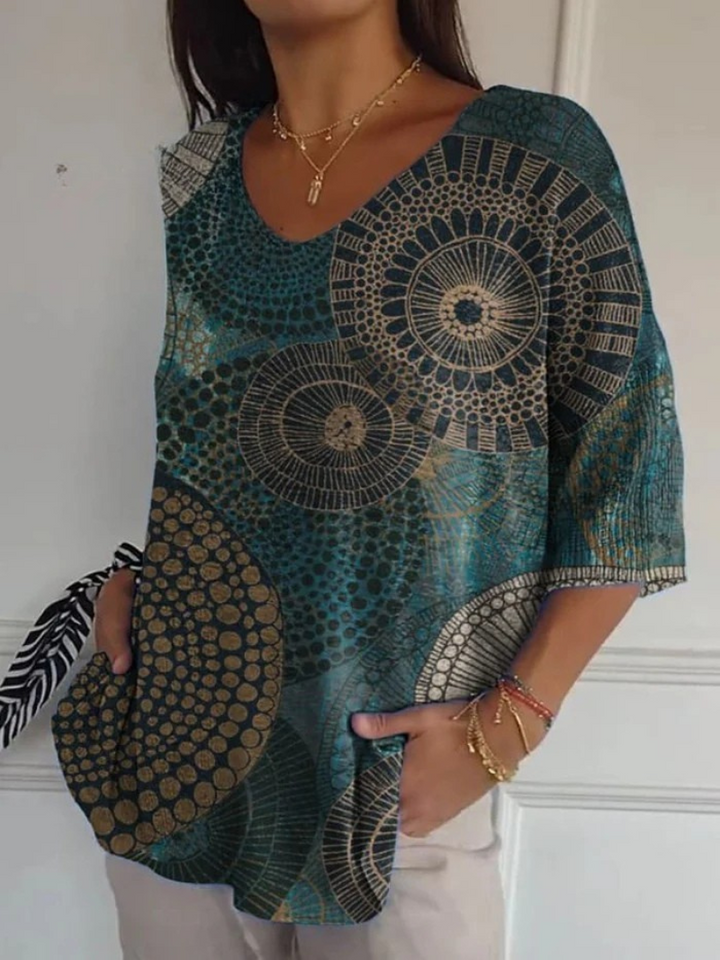 Tessa | Artful Mandala Top