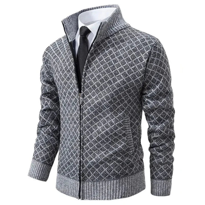 Harrington | Refined Full-Zip Cardigan