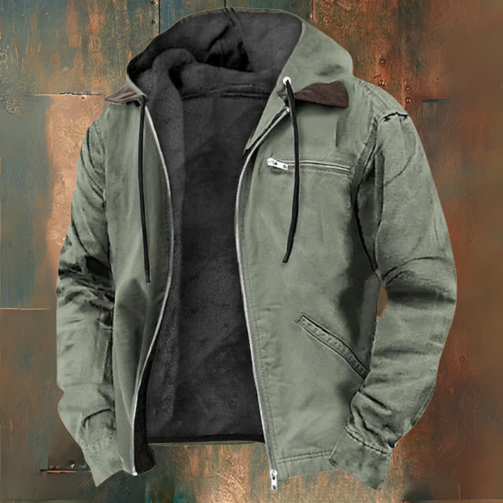 Callahan | Rugged Hooded Zip Jacket