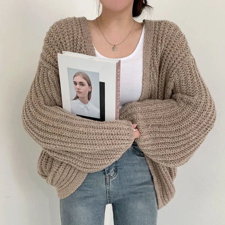 Gwendolen | Oversized Chunky-Knit Cardigan