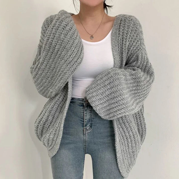 Gwendolen | Oversized Chunky-Knit Cardigan
