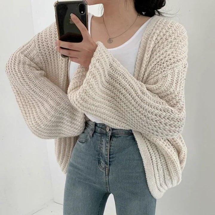 Gwendolen | Oversized Chunky-Knit Cardigan
