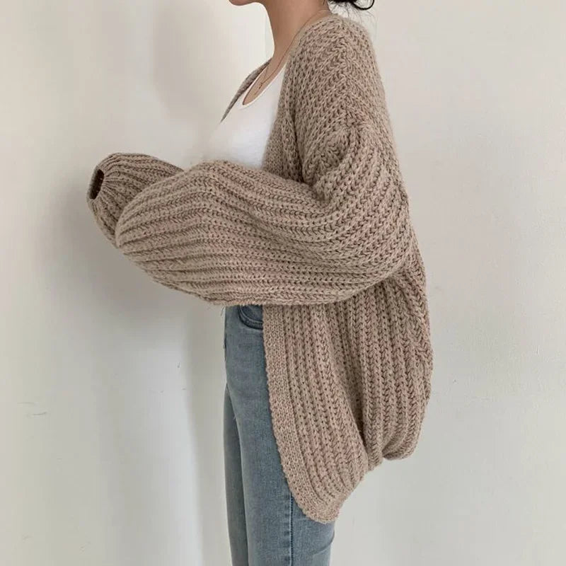 Gwendolen | Oversized Chunky-Knit Cardigan