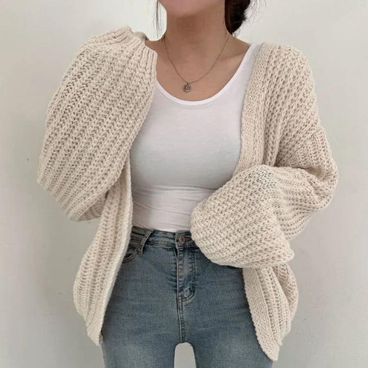 Gwendolen | Oversized Chunky-Knit Cardigan