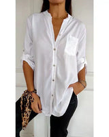 Blanche | Relaxed Button-Front Blouse