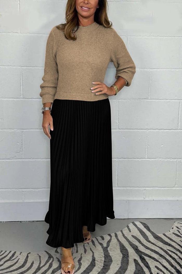 Celia | Elegant Pleated Two-Piece Set