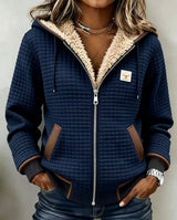 Brooke | Cosy Quilted Zip-Up Hooded Jacket