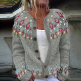 Marla | Nordic Patterned Cardigan