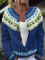 Marit | Folk-Inspired Button Cardigan