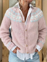 Elke | Nordic Patterned Cardigan