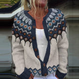 Senja | Patterned Nordic Cardigan