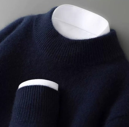 Everett | Refined Mock-Neck Jumper