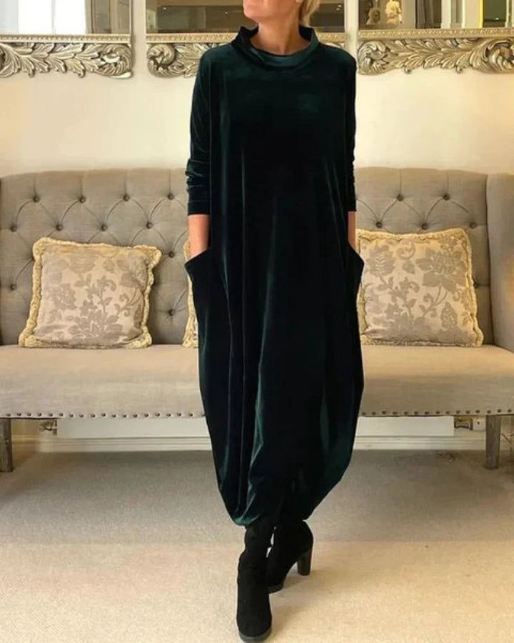 Margery | Relaxed Draped Maxi Dress