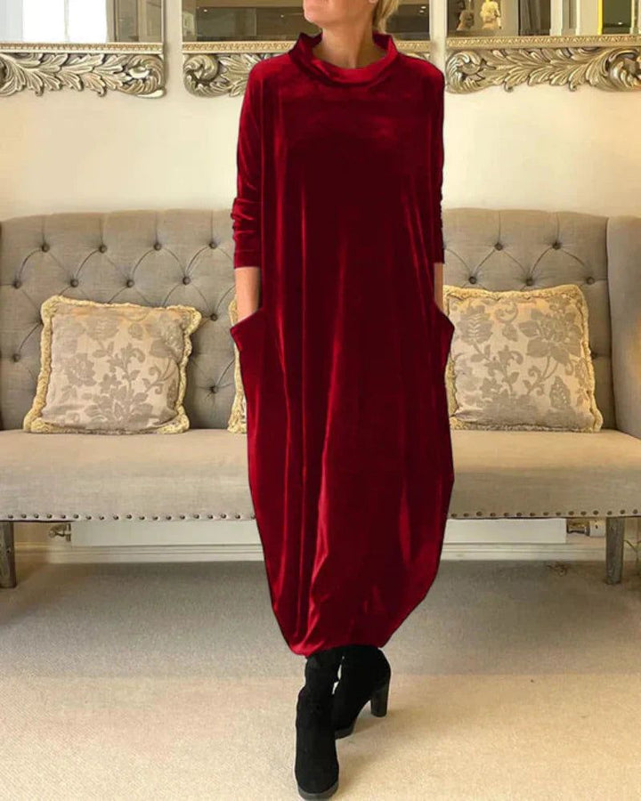 Margery | Relaxed Draped Maxi Dress