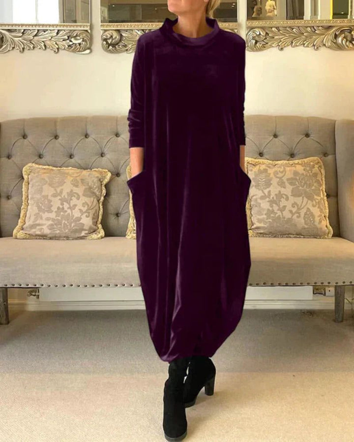 Margery | Relaxed Draped Maxi Dress