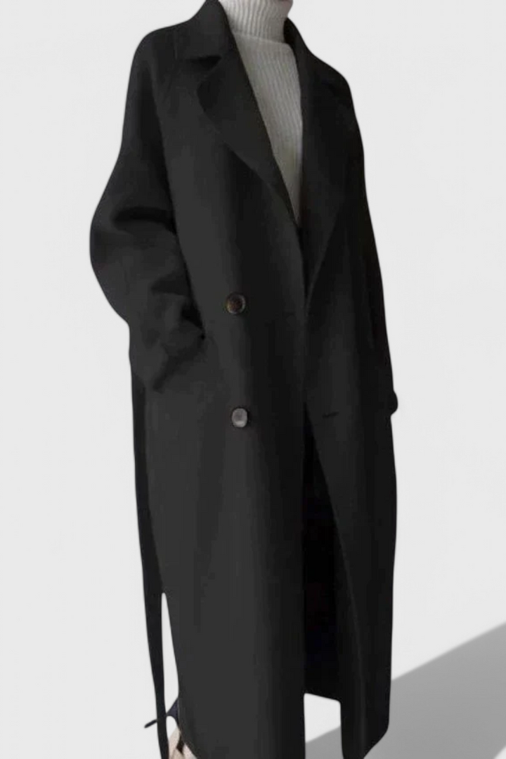 Astrid | Belted Wrap Coat