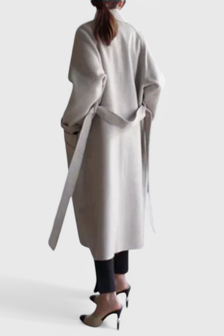 Cecile | Belted Wrap Coat