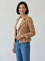 Claire | Moto Zip Jacket