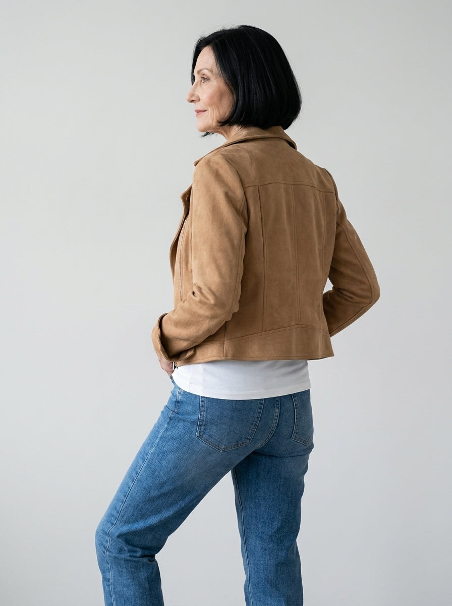 Claire | Moto Zip Jacket