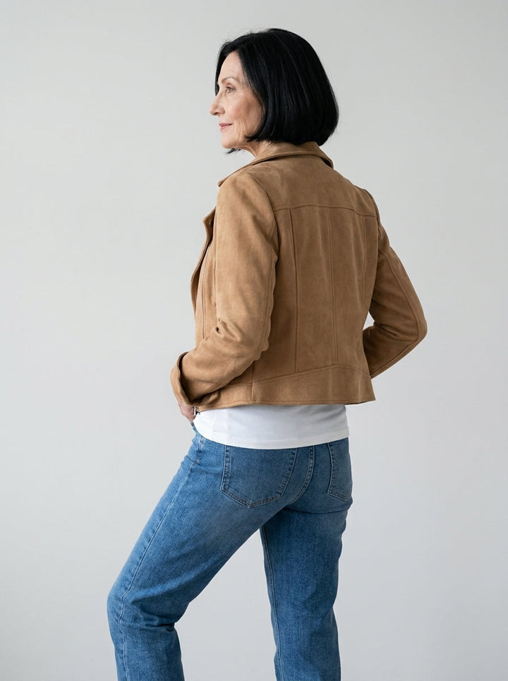 Claire | Moto Zip Jacket