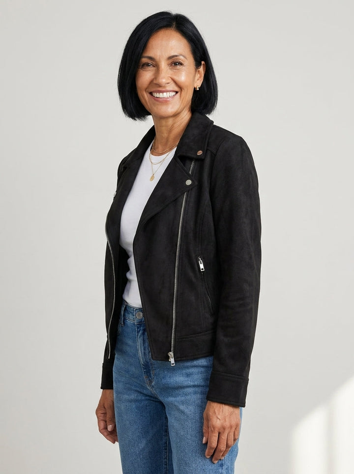 Claire | Moto Zip Jacket