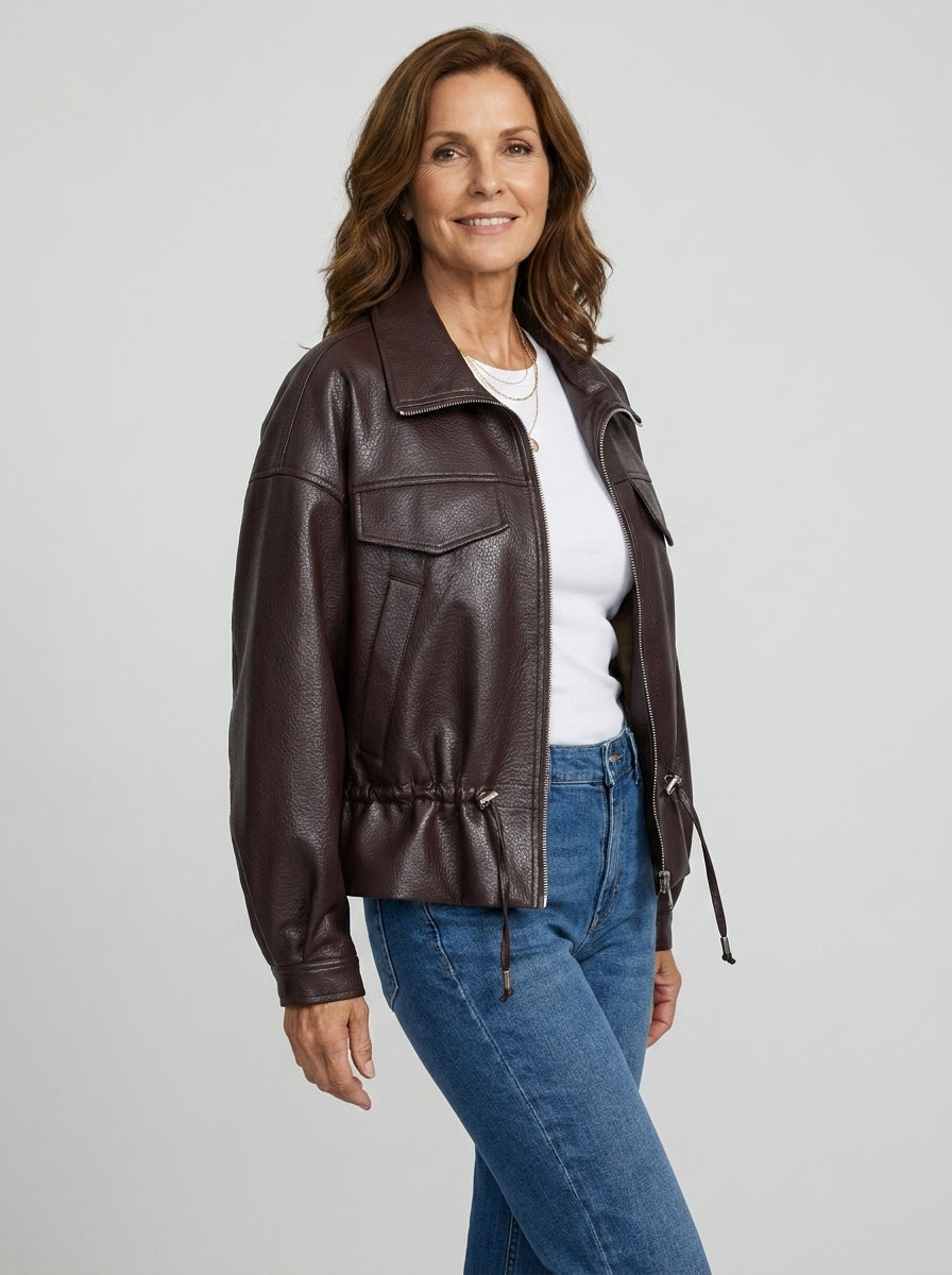 Bridget | Relaxed Drawstring Jacket