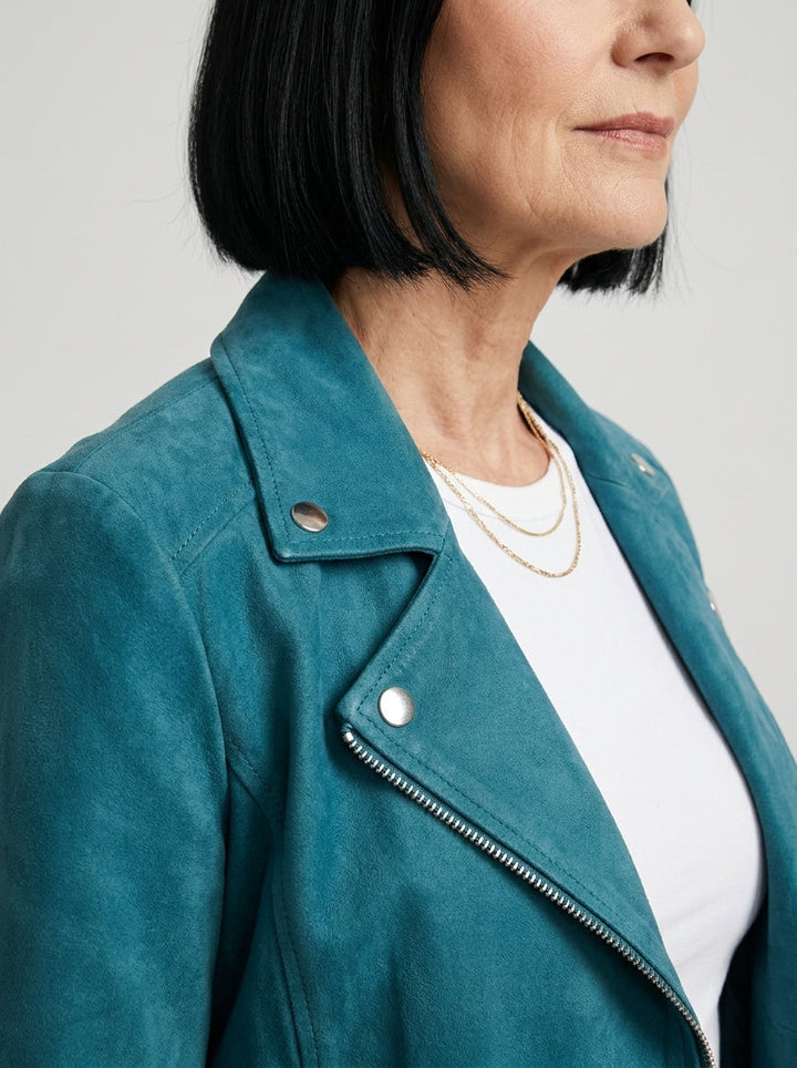 Claire | Moto Zip Jacket