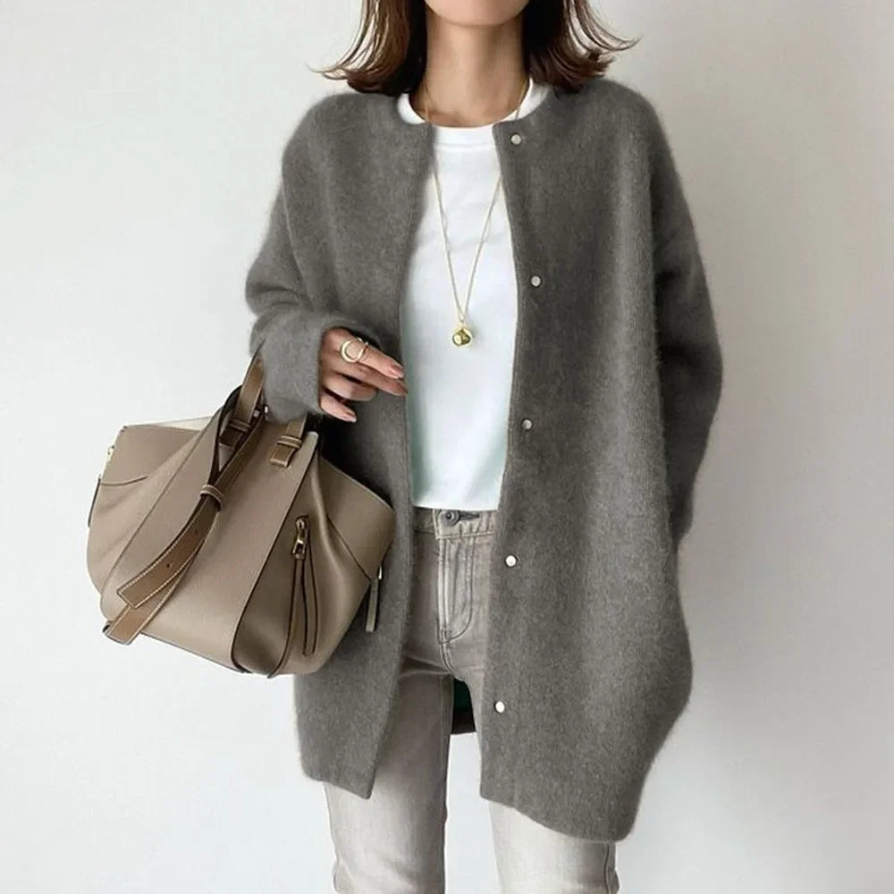 Louisa | Relaxed Open-Front Cardigan
