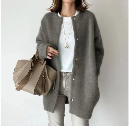 Louisa | Relaxed Open-Front Cardigan