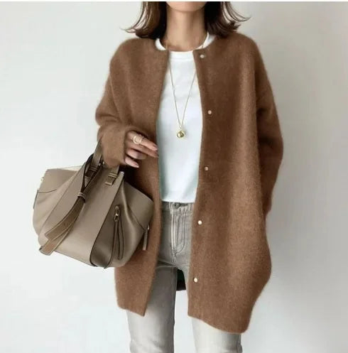 Louisa | Relaxed Open-Front Cardigan